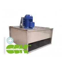 Ventilator de conductă cu motor electric de la distanță cu pale curbate înapoi C-KVARK-BC